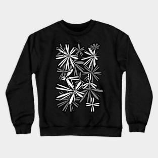 Floral motif. Crewneck Sweatshirt